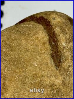 Native American Indian Authentic Artifact Stone Effigy Carved, 1 lb 10 oz. VA