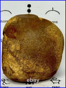 Native American Indian Authentic Artifact Stone Effigy Carved, 1 lb 10 oz. VA