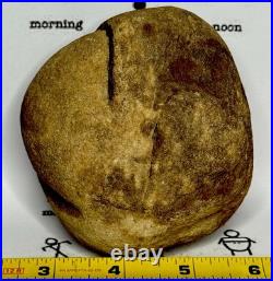 Native American Indian Authentic Artifact Stone Effigy Carved, 1 lb 10 oz. VA