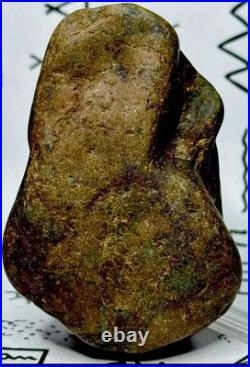 Native American Indian Authentic Artifact Stone Effigy Carved, 1 lb 3 oz. VA