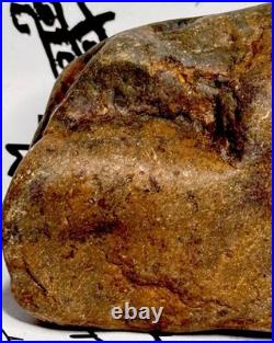 Native American Indian Authentic Artifact Stone Effigy Carved, 1 lb 3 oz. VA