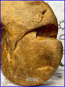 Native American Indian Authentic Artifact Stone Effigy Carved, 1 lb 8 oz. VA Native American Indian Authentic Artifact Stone Effigy Carved, 1 lb 8 oz. VA