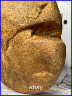 Native American Indian Authentic Artifact Stone Effigy Carved, 1 lb 8 oz. VA Native American Indian Authentic Artifact Stone Effigy Carved, 1 lb 8 oz. VA