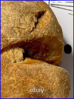 Native American Indian Authentic Artifact Stone Effigy Carved, 1 lb 8 oz. VA Native American Indian Authentic Artifact Stone Effigy Carved, 1 lb 8 oz. VA