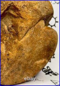 Native American Indian Authentic Artifact Stone Effigy Carved, 1 lb 8 oz. VA Native American Indian Authentic Artifact Stone Effigy Carved, 1 lb 8 oz. VA
