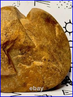 Native American Indian Authentic Artifact Stone Effigy Carved, 1 lb 8 oz. VA Native American Indian Authentic Artifact Stone Effigy Carved, 1 lb 8 oz. VA