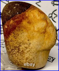 Native American Indian Authentic Artifact Stone Effigy Carved, 11.9 oz. VA