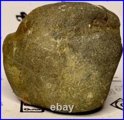 Native American Indian Authentic Artifact Stone Effigy Carved, 11.9 oz. VA