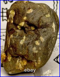 Native American Indian Authentic Artifact Stone Effigy Carved, 11.9 oz. VA