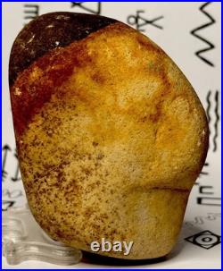 Native American Indian Authentic Artifact Stone Effigy Carved, 11.9 oz. VA