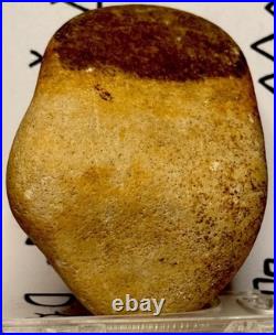 Native American Indian Authentic Artifact Stone Effigy Carved, 11.9 oz. VA