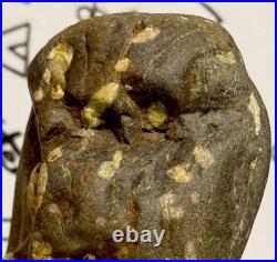 Native American Indian Authentic Artifact Stone Effigy Carved, 11.9 oz. VA