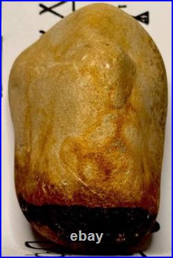 Native American Indian Authentic Artifact Stone Effigy Carved, 11.9 oz. VA