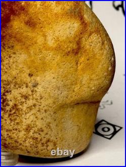 Native American Indian Authentic Artifact Stone Effigy Carved, 11.9 oz. VA