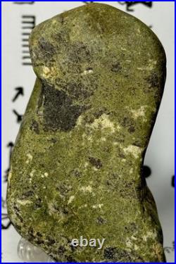 Native American Indian Authentic Artifact Stone Effigy Carved, 12.8 oz. VA
