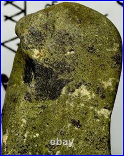 Native American Indian Authentic Artifact Stone Effigy Carved, 12.8 oz. VA