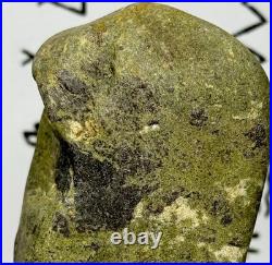 Native American Indian Authentic Artifact Stone Effigy Carved, 12.8 oz. VA