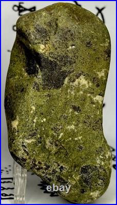 Native American Indian Authentic Artifact Stone Effigy Carved, 12.8 oz. VA