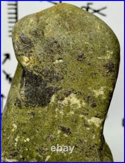 Native American Indian Authentic Artifact Stone Effigy Carved, 12.8 oz. VA