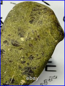 Native American Indian Authentic Artifact Stone Effigy Carved, 12.8 oz. VA