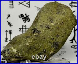Native American Indian Authentic Artifact Stone Effigy Carved, 12.8 oz. VA