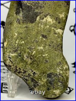 Native American Indian Authentic Artifact Stone Effigy Carved, 12.8 oz. VA