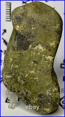 Native American Indian Authentic Artifact Stone Effigy Carved, 12.8 oz. VA