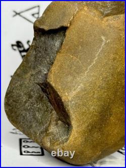 Native American Indian Authentic Artifact Stone Effigy Carved, 15.3 oz. VA Native American Indian Authentic Artifact Stone Effigy Carved, 15.3 oz. VA