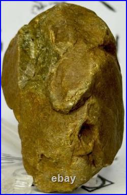 Native American Indian Authentic Artifact Stone Effigy Carved, 3.3 oz. VA