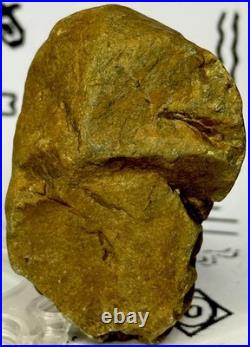 Native American Indian Authentic Artifact Stone Effigy Carved, 3.3 oz. VA