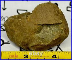 Native American Indian Authentic Artifact Stone Effigy Carved, 3.3 oz. VA