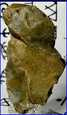 Native American Indian Authentic Artifact Stone Effigy Carved, 3.8 oz. VA