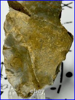 Native American Indian Authentic Artifact Stone Effigy Carved, 3.8 oz. VA