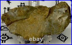 Native American Indian Authentic Artifact Stone Effigy Carved, 3.8 oz. VA