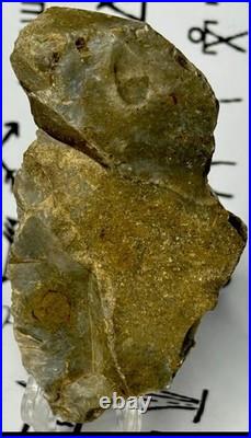 Native American Indian Authentic Artifact Stone Effigy Carved, 3.8 oz. VA