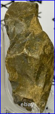 Native American Indian Authentic Artifact Stone Effigy Carved, 3.8 oz. VA