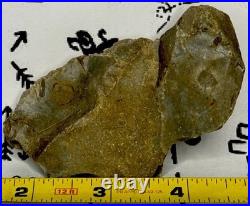 Native American Indian Authentic Artifact Stone Effigy Carved, 3.8 oz. VA
