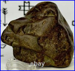 Native American Indian Authentic Artifact Stone Effigy Carved, 4.2 oz. VA