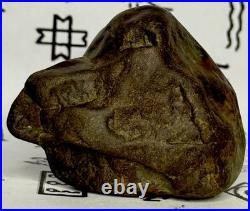 Native American Indian Authentic Artifact Stone Effigy Carved, 4.2 oz. VA