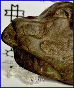 Native American Indian Authentic Artifact Stone Effigy Carved, 4.2 oz. VA