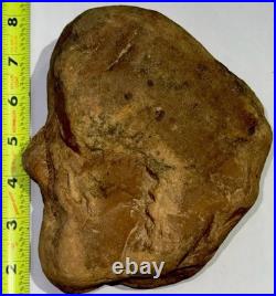 Native American Indian Authentic Artifact Stone Effigy Carved, 6 lb 5 oz. VA