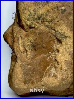 Native American Indian Authentic Artifact Stone Effigy Carved, 6 lb 5 oz. VA