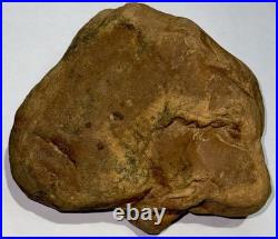 Native American Indian Authentic Artifact Stone Effigy Carved, 6 lb 5 oz. VA