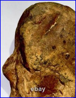 Native American Indian Authentic Artifact Stone Effigy Carved, 6 lb 5 oz. VA