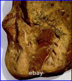 Native American Indian Authentic Artifact Stone Effigy Carved, 6 lb 5 oz. VA