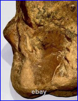 Native American Indian Authentic Artifact Stone Effigy Carved, 6 lb 5 oz. VA