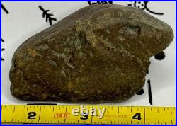 Native American Indian Authentic Artifact Stone Effigy Carved, 7.1 oz. VA
