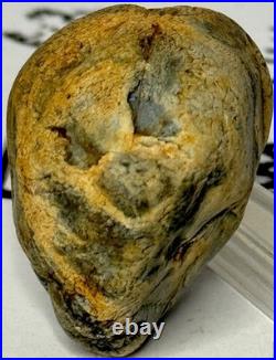 Native American Indian Authentic Artifact Stone Effigy Carved. 8 oz. VA