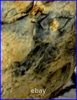 Native American Indian Authentic Artifact Stone Effigy Carved. 8 oz. VA