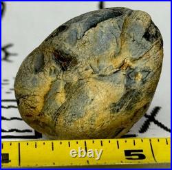 Native American Indian Authentic Artifact Stone Effigy Carved. 8 oz. VA